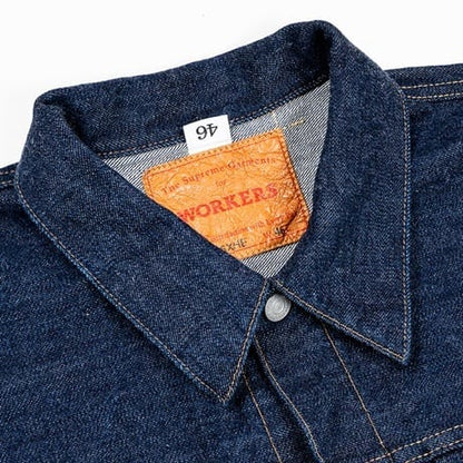 WORKERS(ワーカーズ)～Lot 806XH, Full-Back, 14.7 oz, Indigo Raw Denim～