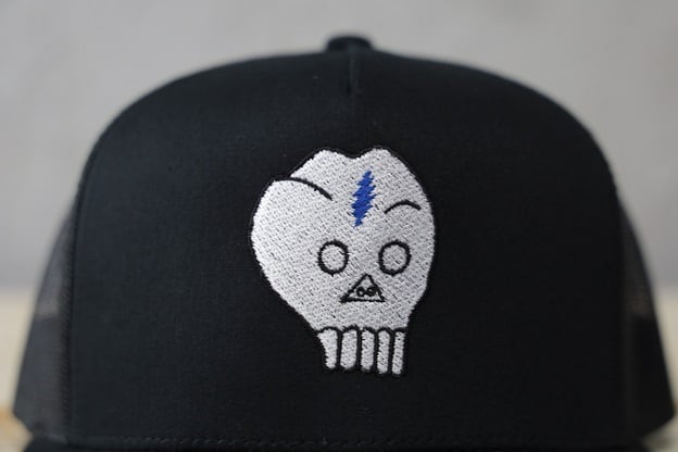MOUNTAIN JAM & Co. (マウンテンジャム＆コー)～Spunky Mesh Cap Black(Blue)～