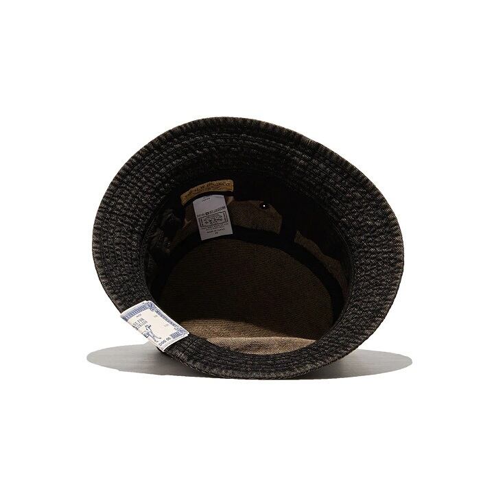 THE H.W.DOG & Co.(ドッグアンドコー)～DENIM FLAG HAT～ - Black～