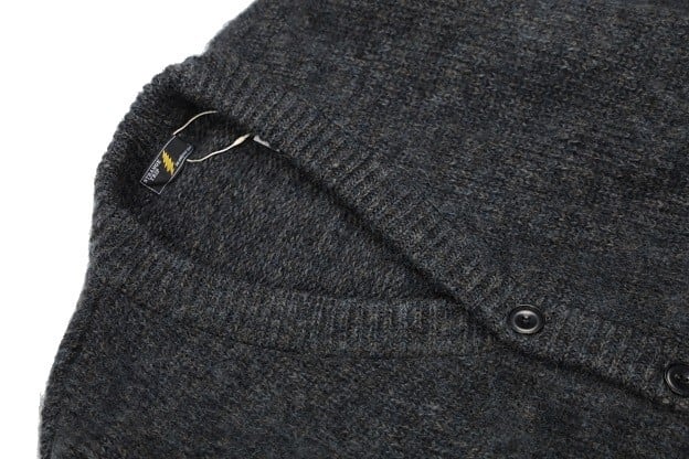 STRANGE TRIP(ストレンジトリップ)～MIX MOHAIR CARDIGAN Black～