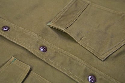 FREEWHEELERS(フリーホイーラーズ)～"Gemsa" WORK SHIRT KHAKI OLIVE～