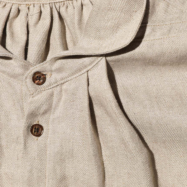 The 2 Monkeys(トゥモンキーズ)～Herrinbone Linen Artisan Shirts～