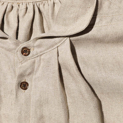 The 2 Monkeys(トゥモンキーズ)～Herrinbone Linen Artisan Shirts～