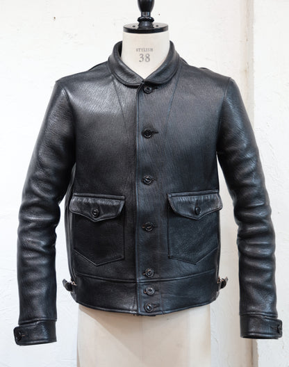 FINE CREEK & CO(ファインクリークアンドコー)～Joseph Jacket Goat Black～