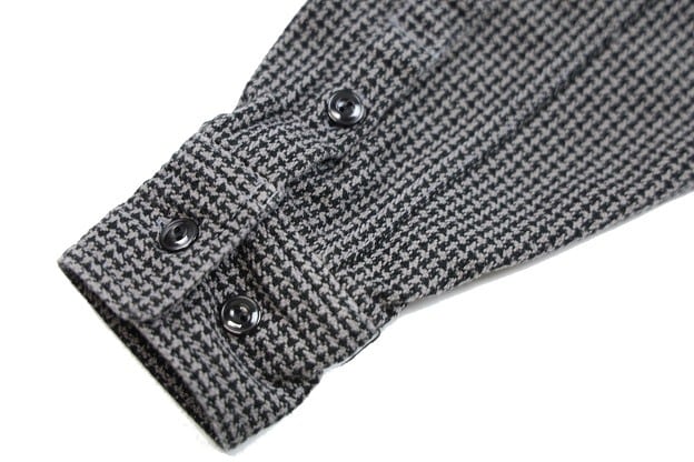 CUSHMAN(クッシュマン)～HOUND TOOTH HARFZIP WORK SHIRTS～