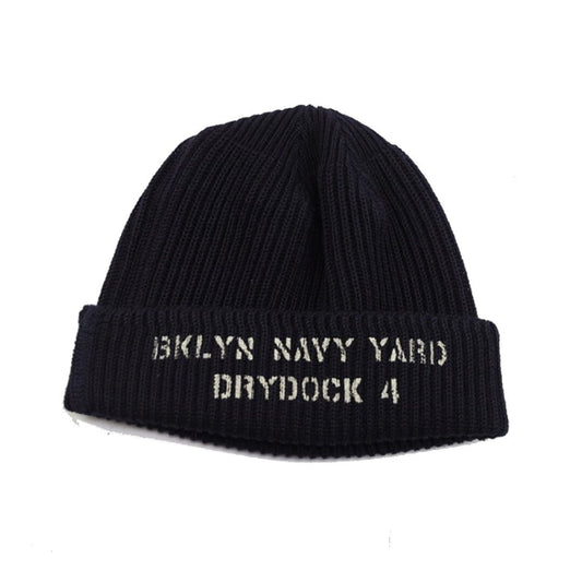 FREEWHEELERS(フリーホイーラーズ)～"U.S.NAVY WATCH CAP" B.N.Y. DRYDOCK#4～