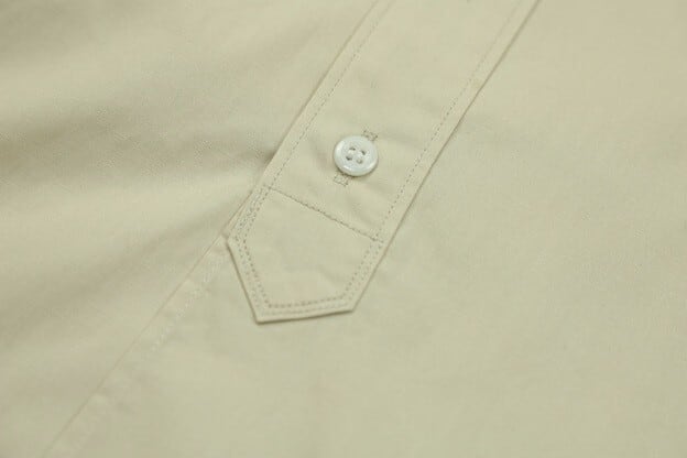 WORKERS(ワーカーズ)～Band Collar Shirt, Poplin, Beige～