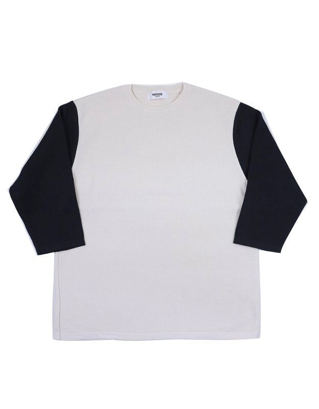 MOSSIR(モシール)～"Carpenter" Base Ball Knit～