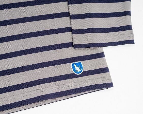 WORKERS(ワーカーズ)～Border T, Long Sleeve, Navy×Gray 2025SS～