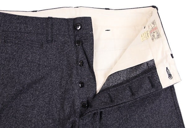 CUSHMAN (クッシュマン) ～BLACK CHAMBRAY TROUSERS～