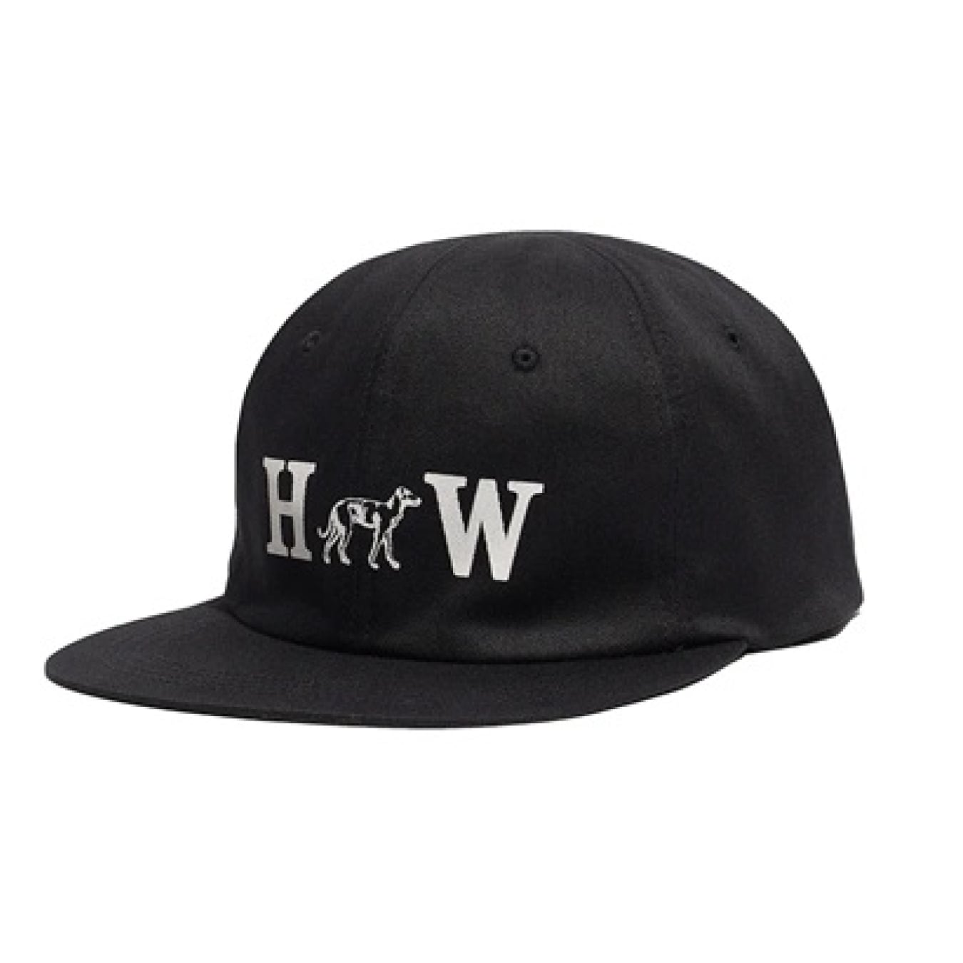 THE H.W.DOG & Co. (ドッグアンドコー) ～HW WASHED BIKERS CAP - Black～