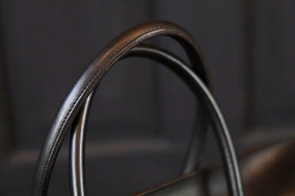 VASCO(ヴァスコ)～LEATHER SADDLE TOTE BAG BLACK～