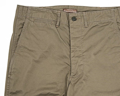 WORKERS(ワーカーズ)～Officer Trousers, Regular Fit, 8 oz Hunter Green Chino～