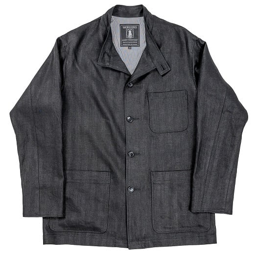 WORKERS(ワーカーズ)～Forestier French Linen Herringbone, Black～
