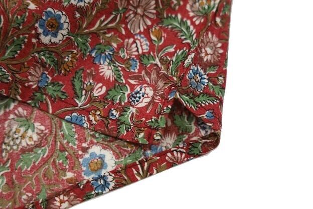 NASNGWAM(ナスングワム)～VAGRANT SHIRTS FLOWER RED～