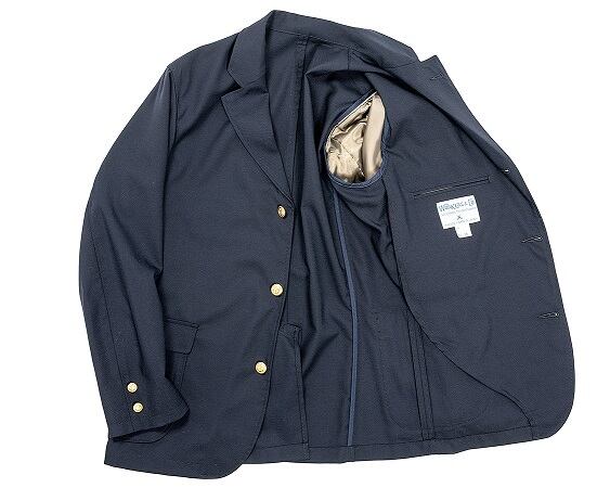 WORKERS(ワーカーズ)～IVY BLAZER Wool Tropical, Navy～