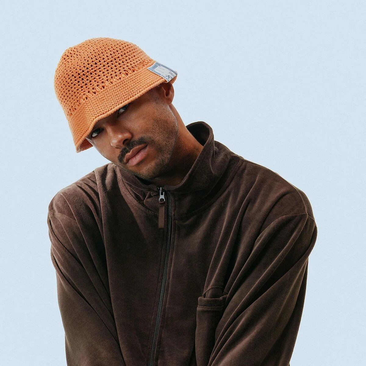 THE H.W.DOG & Co. (ドッグアンドコー) ～COTTON KNIT HAT - Orange～