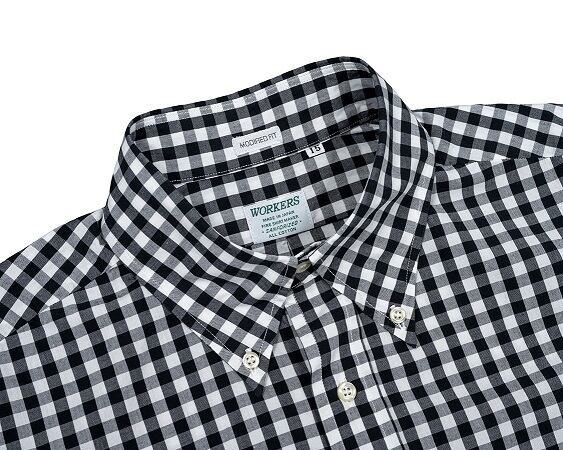 WORKERS(ワーカーズ)～Modified BD, Black Gingham Check～