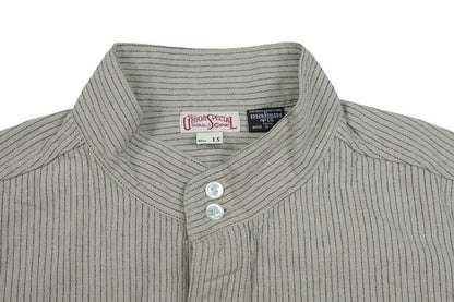 FREEWHEELERS(フリーホイーラーズ)～"THE SKIPPER" THREE-QUARTER SLEEVE SHIRT BEIGE～