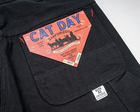 WORKERS(ワーカーズ)～CAT DAY Painter Pants, Black Duck～
