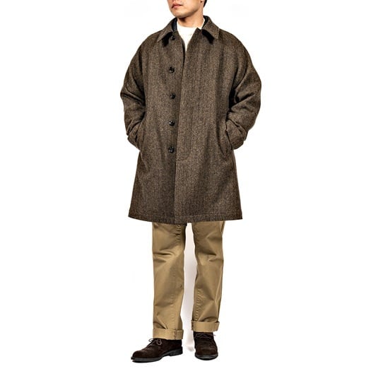 WORKERS(ワーカーズ)～Bal Collar Coat, Ichinomiya Tweed～