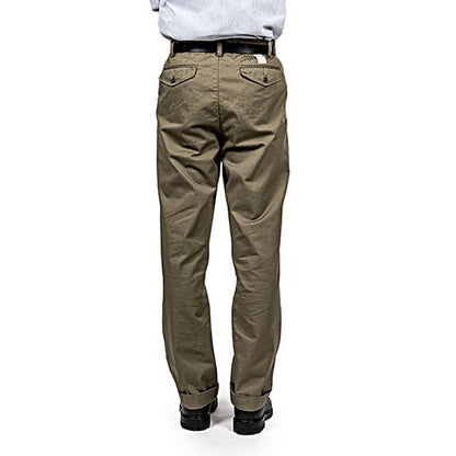 WORKERS(ワーカーズ)～Officer Trousers, 2 Tuck, 8 oz Hunter Green Chino～