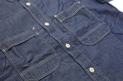 FREEWHEELERS(フリーホイーラーズ)～"Peace Valley" SHORT SLEEVE SHIRT INDIGO～