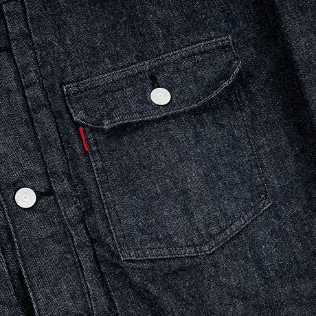 WORKERS(ワーカーズ)～Lot 806XH, Full-Back, 13.7 oz, Black Raw Denim～
