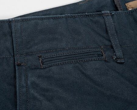 WORKERS(ワーカーズ)～Officer Trousers Slim, Type 3 Navy Chino～