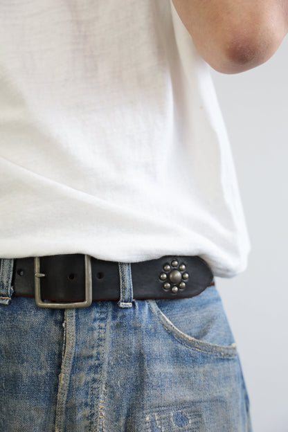 Vintage Works(ヴィンテージワークス) DH5697 ～LEATHER STUDS BELT CUSTOM CHASIN～