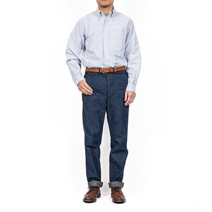 WORKERS(ワーカーズ)～Officer Trousers Slim, Type 2 8oz GR Back Denim～