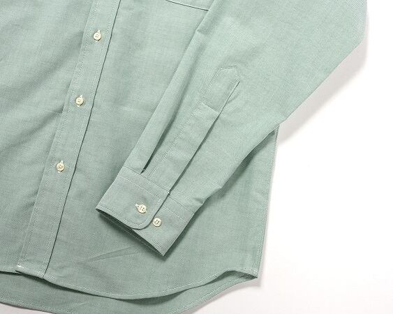 WORKERS(ワーカーズ)～Modified Wide Spread Shirt, American Sea Island Cotton OX, Green～