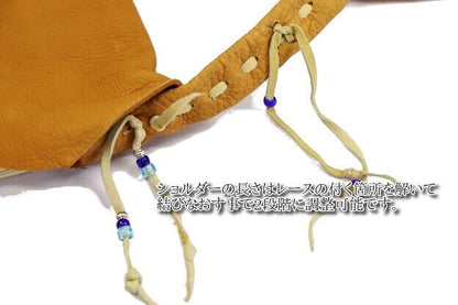 NASNGWAM(ナスングワム)～DEERSKIN MESSENGER BAG～