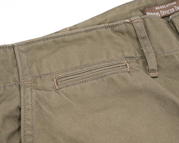 WORKERS(ワーカーズ)～Officer Trousers, Regular Fit, 8 oz Hunter Green Chino～