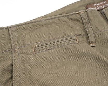 WORKERS(ワーカーズ)～Officer Trousers, Regular Fit, 8 oz Hunter Green Chino～