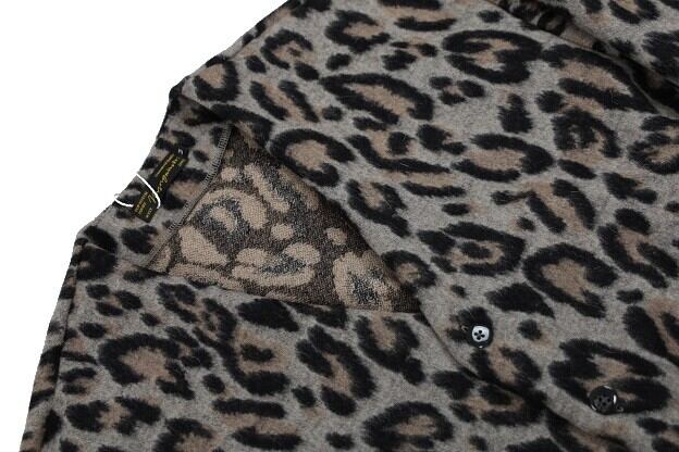 Nasngwam(ナスングワム)～WALL CARDIGAN LEOPARD～