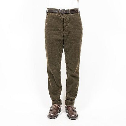 WORKERS(ワーカーズ)～Officer Trousers Slim, Type 3 Corduroy Dark Brown～
