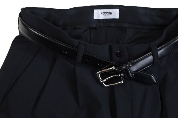 Vintage Works(ヴィンテージワークス) DH5729 ～30mm BRIDLE LEATHER BELT BLACK～