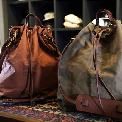 VASCO(ヴァスコ)～CANVAS×LEATHER MAIL PURSE BAG～