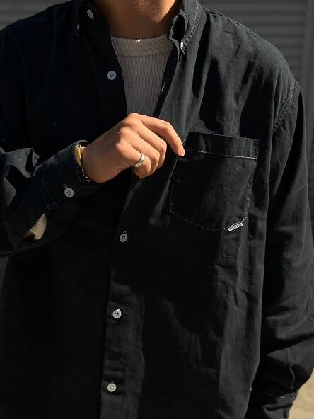 Sugar&Co.(シュガーアンドカンパニー)～HANDSOME SHIRT SULFIDE BLACK～