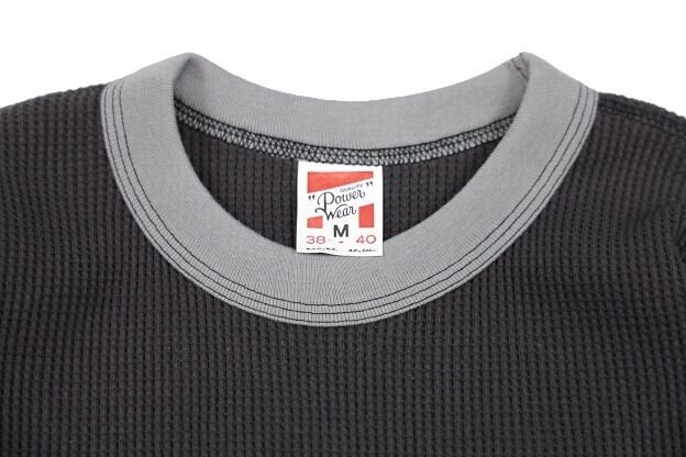 FREEWHEELERS(フリーホイーラーズ)～CREW NECK THERMAL BK/GY～
