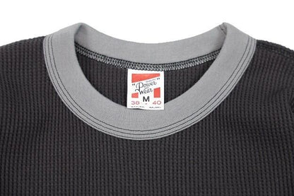 FREEWHEELERS(フリーホイーラーズ)～CREW NECK THERMAL BK/GY～