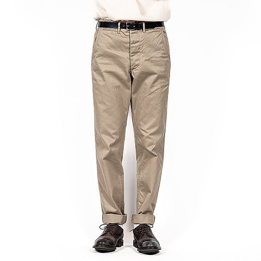 WORKERS(ワーカーズ)～Workers Officer Trousers SlimFit Type2 Greige Chino～