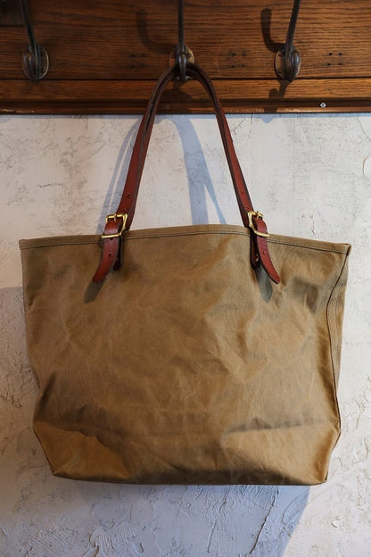 VASCO(ヴァスコ)～CANVAS×LEATHER TRAVEL TOTE BAG OLIVE～