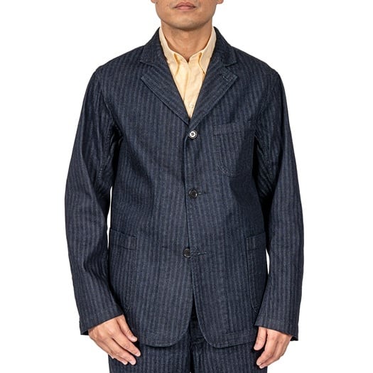 WORKERS(ワーカーズ)～Lounge Jacket, Indigo Herringbone～