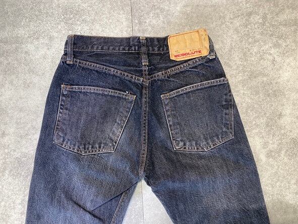RESOLUTE(リゾルト) 15周年ブラックリミテッド【Lot 710GB】W28～ ONE-WASH