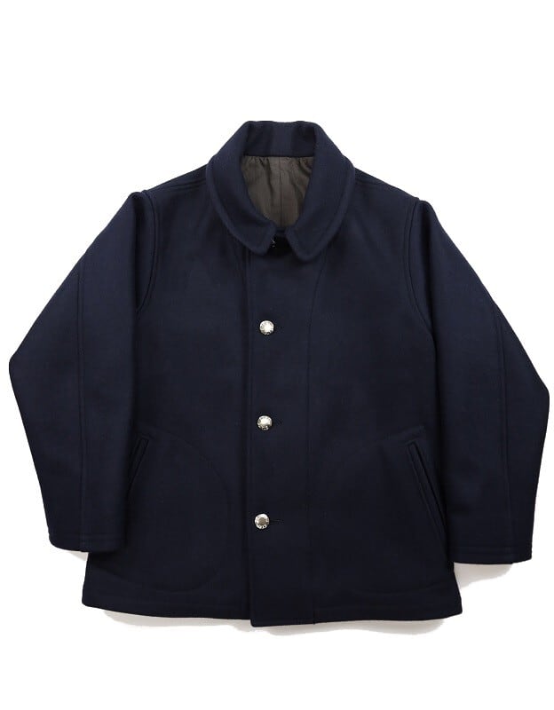 WORKERS(ワーカーズ)～Prisoner Coat, Navy Melton～