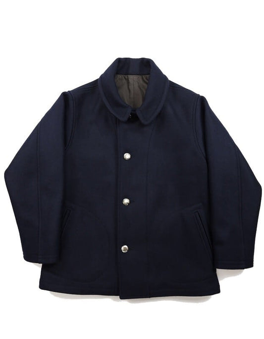 WORKERS(ワーカーズ)～Prisoner Coat, Navy Melton～