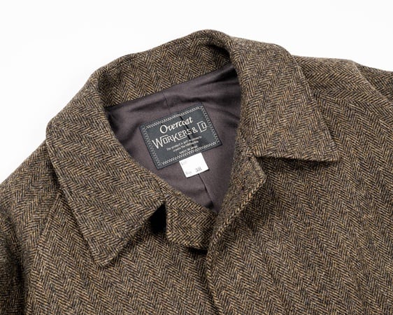 WORKERS(ワーカーズ)～Bal Collar Coat, Ichinomiya Tweed～