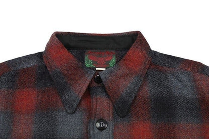 FREEWHEELERS(フリーホイーラーズ)～"HIGHBALLER" LOGGER SHIRT RED～